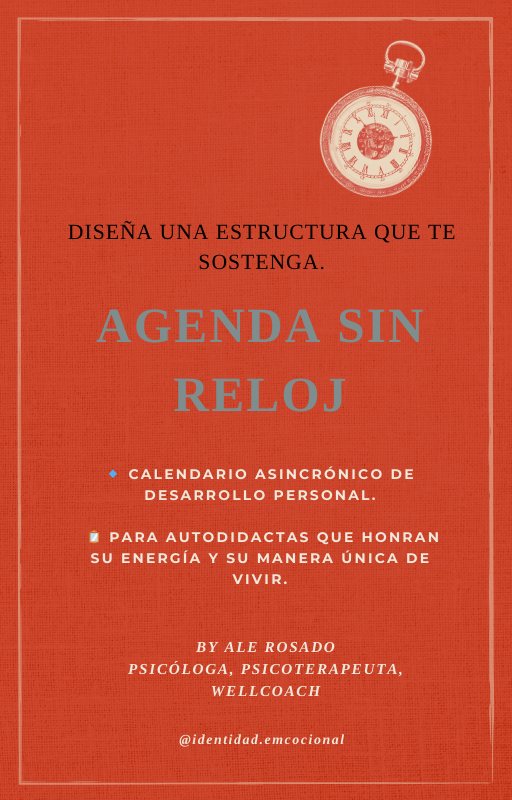 Diseña tu agenda sin reloj